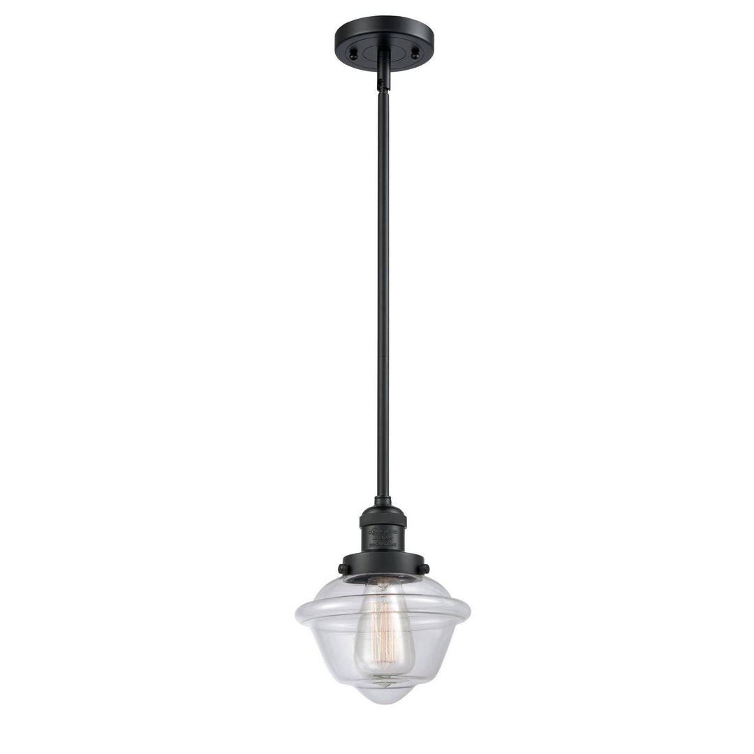 Innovations Franklin Restoration 201S-BK-G532 Pendant Light - Matte Black