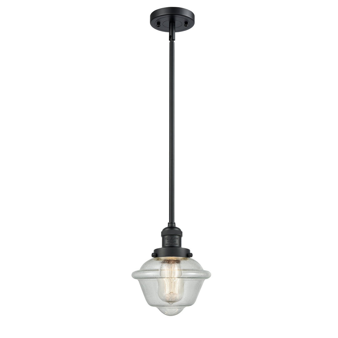 Innovations Franklin Restoration 201S-BK-G534 Pendant Light - Matte Black