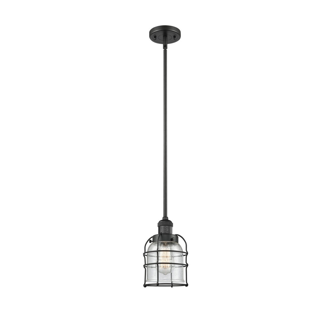 Innovations Franklin Restoration 201S-BK-G54-CE-LED Pendant Light - Matte Black