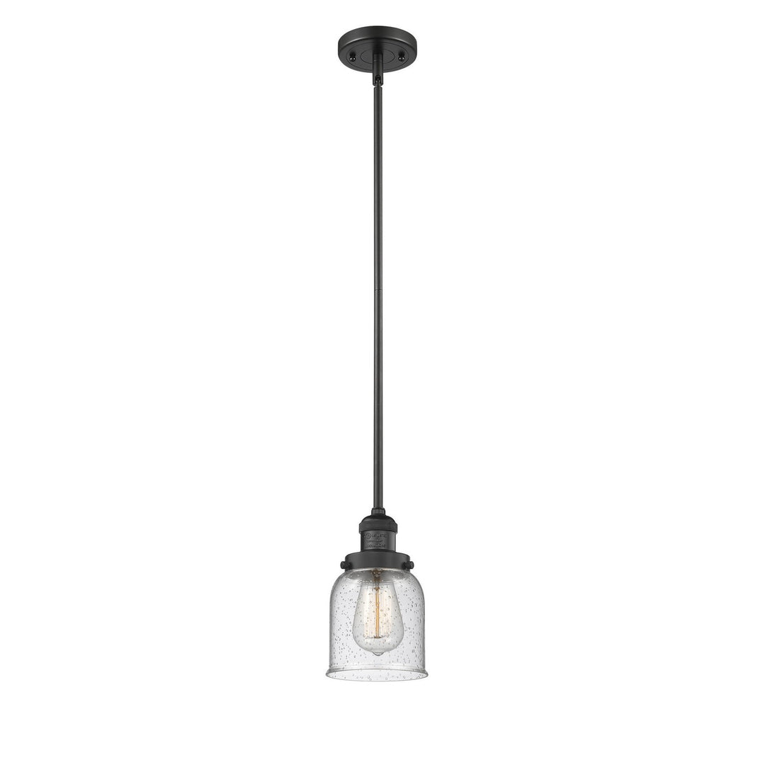 Innovations Franklin Restoration 201S-BK-G54-LED Pendant Light - Matte Black