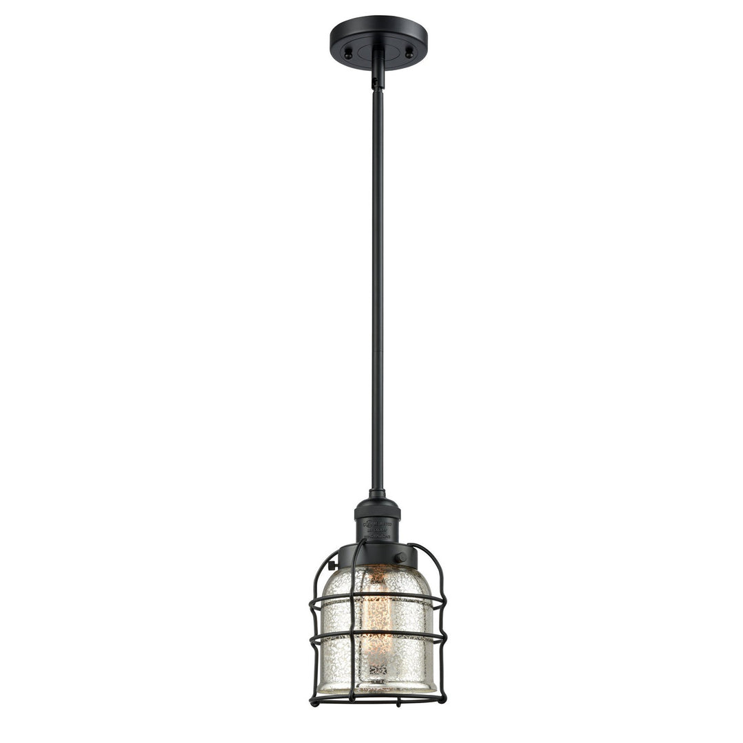Innovations Franklin Restoration 201S-BK-G58-CE-LED Pendant Light - Matte Black