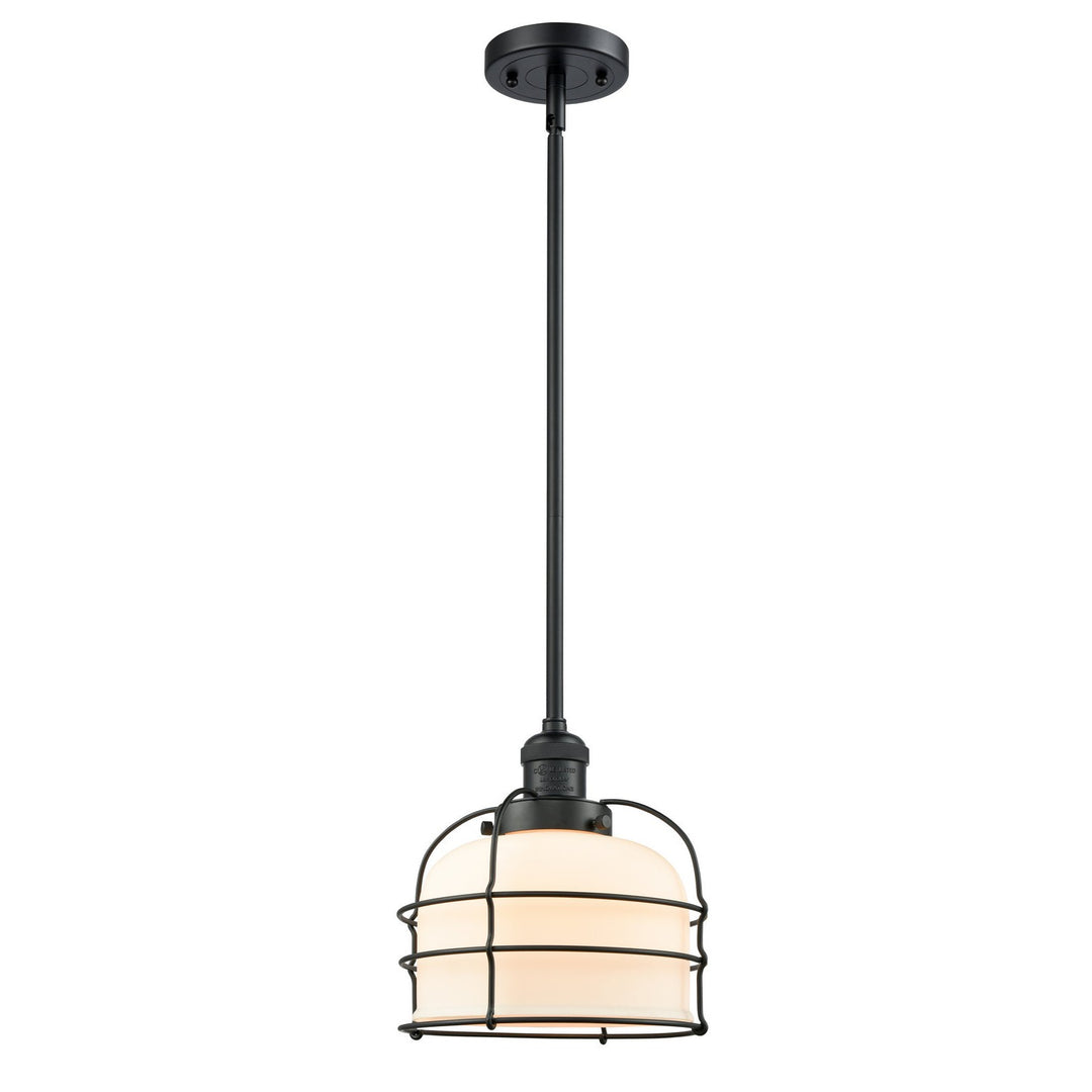 Innovations Franklin Restoration 201S-BK-G71-CE-LED Pendant Light - Matte Black