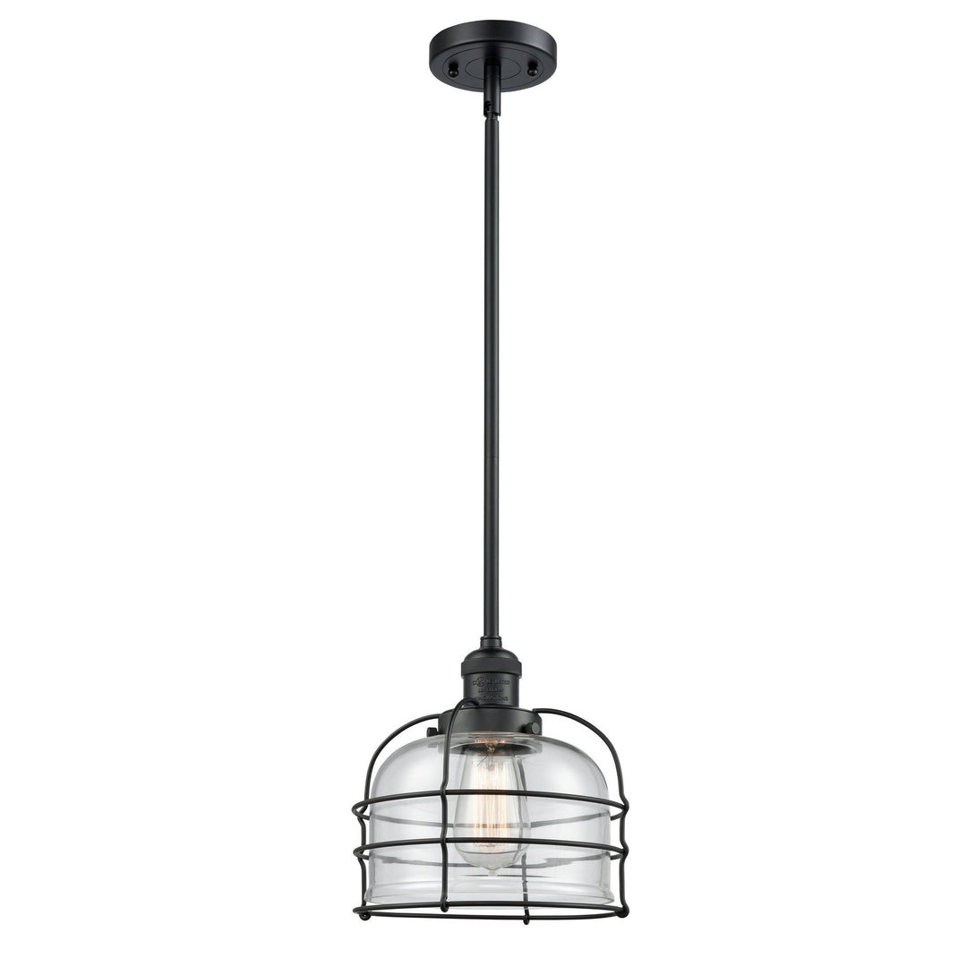 Innovations Franklin Restoration 201S-BK-G72-CE Pendant Light - Matte Black