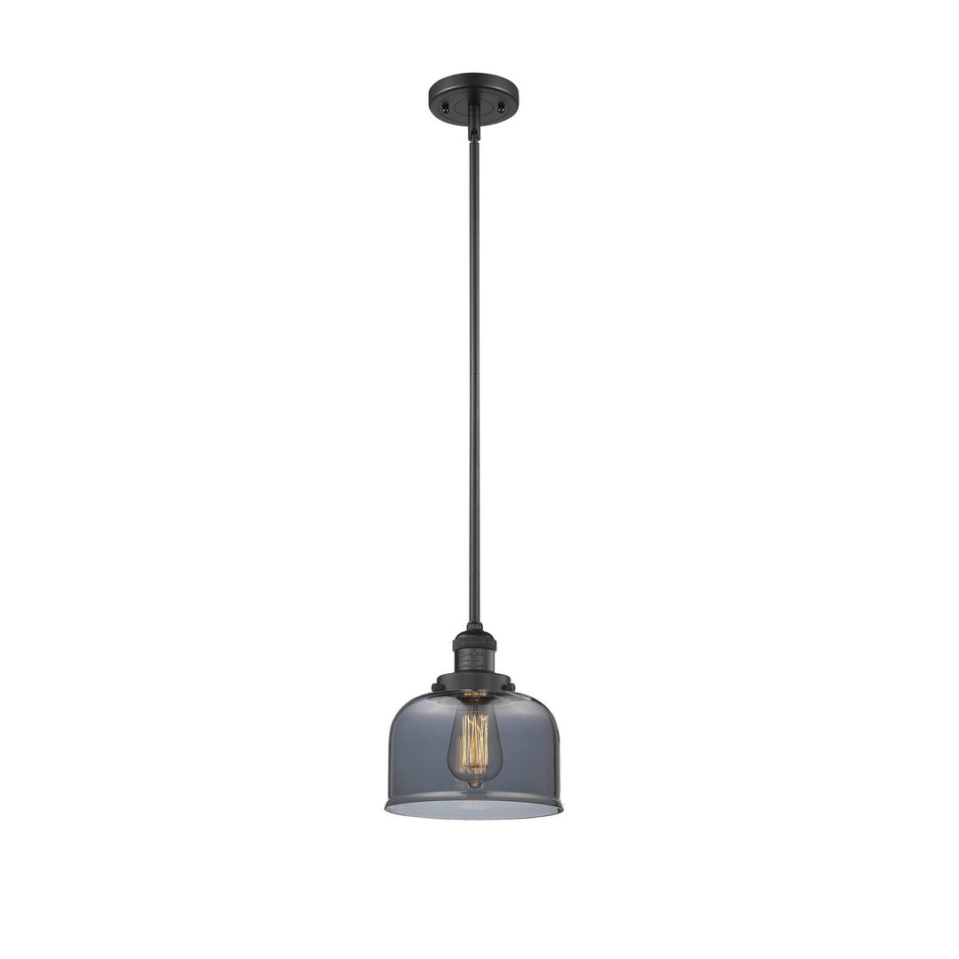 Innovations Franklin Restoration 201S-BK-G73 Pendant Light - Matte Black