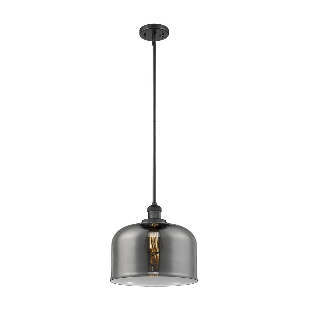 Innovations Franklin Restoration 201S-BK-G73-L-LED Pendant Light - Matte Black