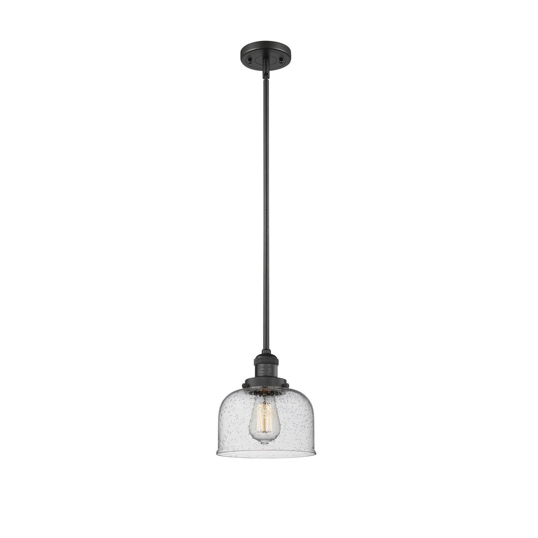 Innovations Franklin Restoration 201S-BK-G74-LED Pendant Light - Matte Black