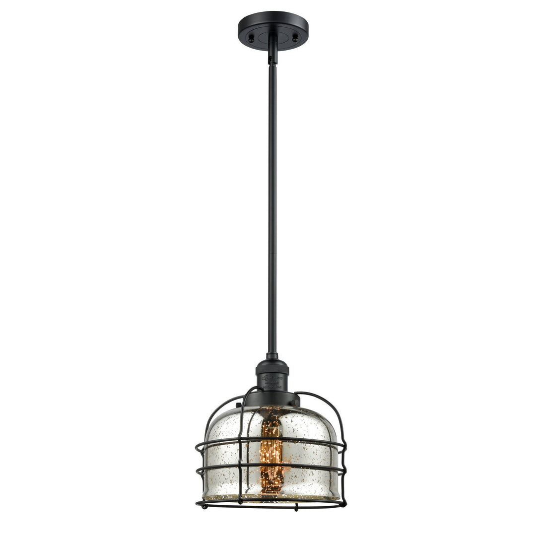 Innovations Franklin Restoration 201S-BK-G78-CE-LED Pendant Light - Matte Black