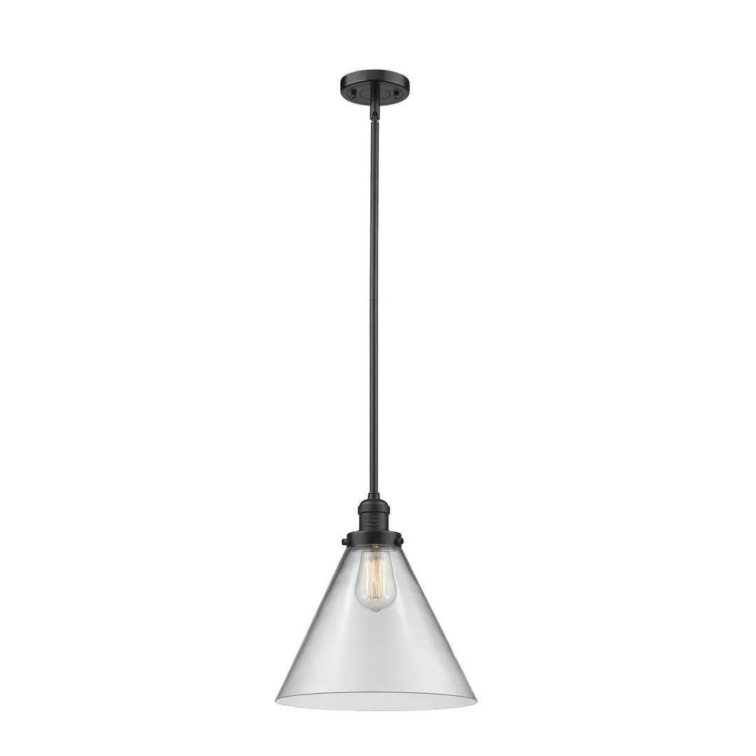 Innovations Franklin Restoration 201S-OB-G42-L Pendant Light - Oil Rubbed Bronze