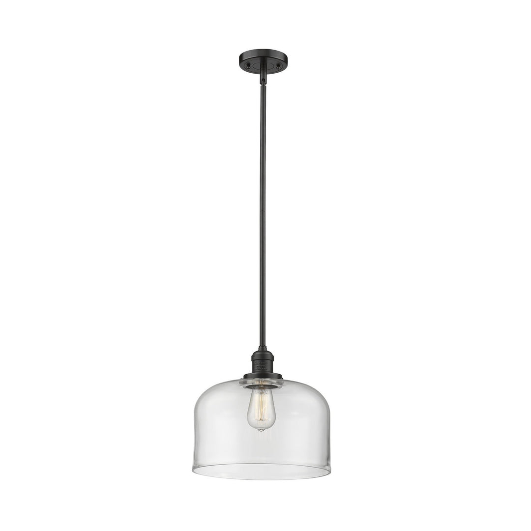 Innovations Franklin Restoration 201S-OB-G72-L Pendant Light - Oil Rubbed Bronze