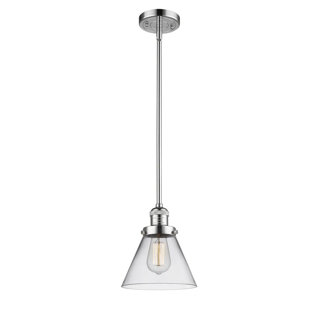 Innovations Franklin Restoration 201S-PC-G42 Pendant Light - Polished Chrome