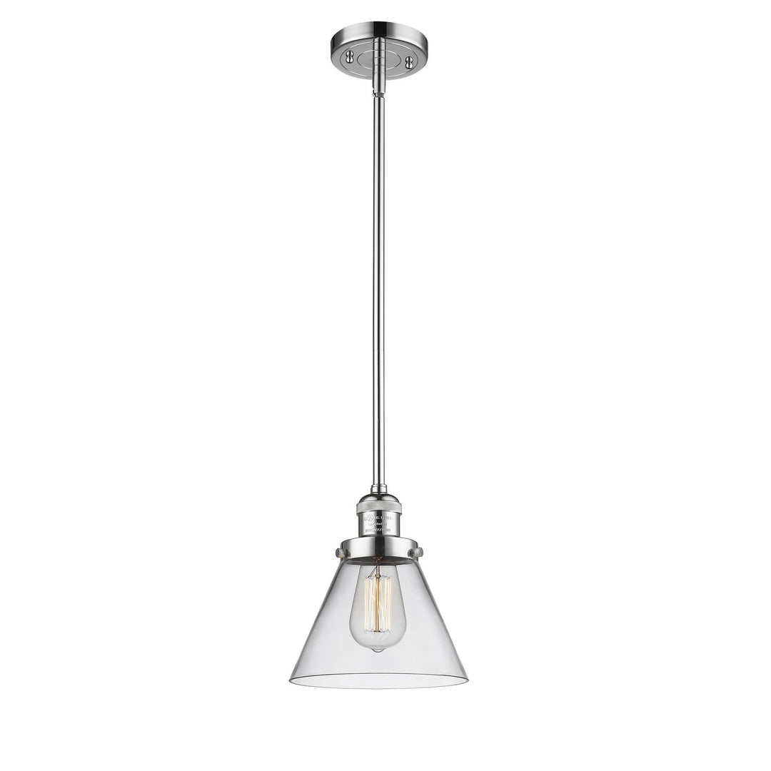 Innovations Franklin Restoration 201S-PC-G42-LED Pendant Light - Polished Chrome