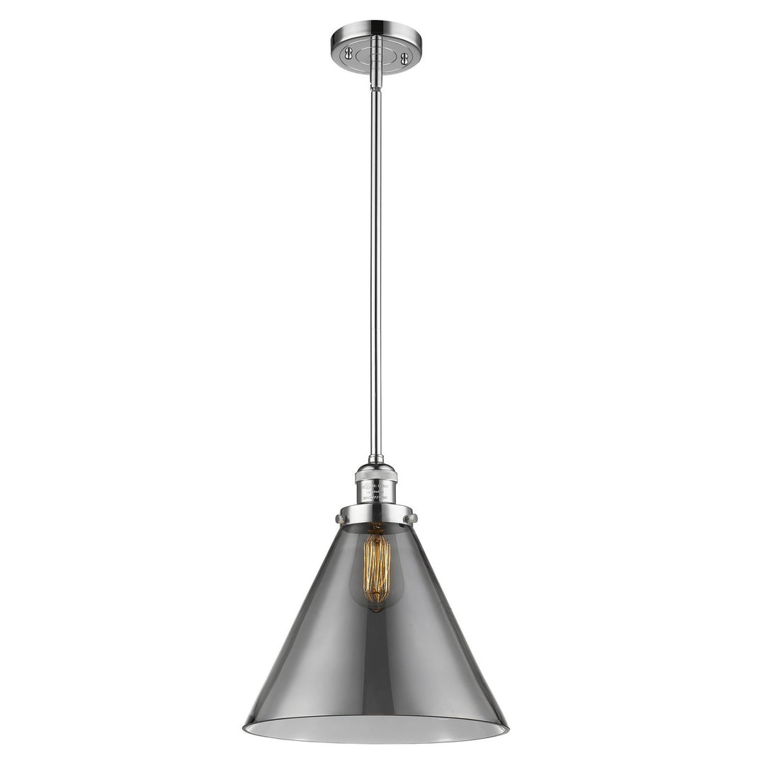 Innovations Franklin Restoration 201S-PC-G43-L Pendant Light - Polished Chrome