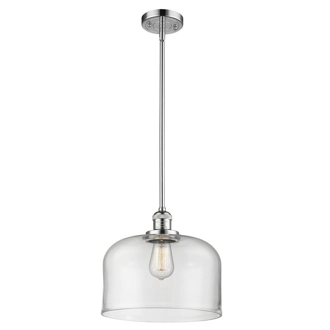 Innovations Franklin Restoration 201S-PC-G72-L Pendant Light - Polished Chrome