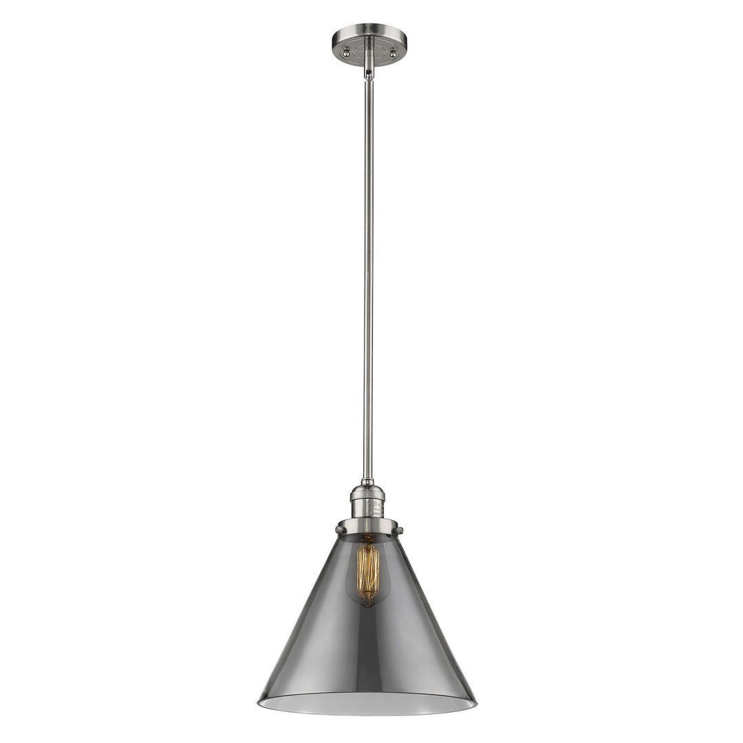 Innovations Franklin Restoration 201S-PN-G43-L Pendant Light - Polished Nickel