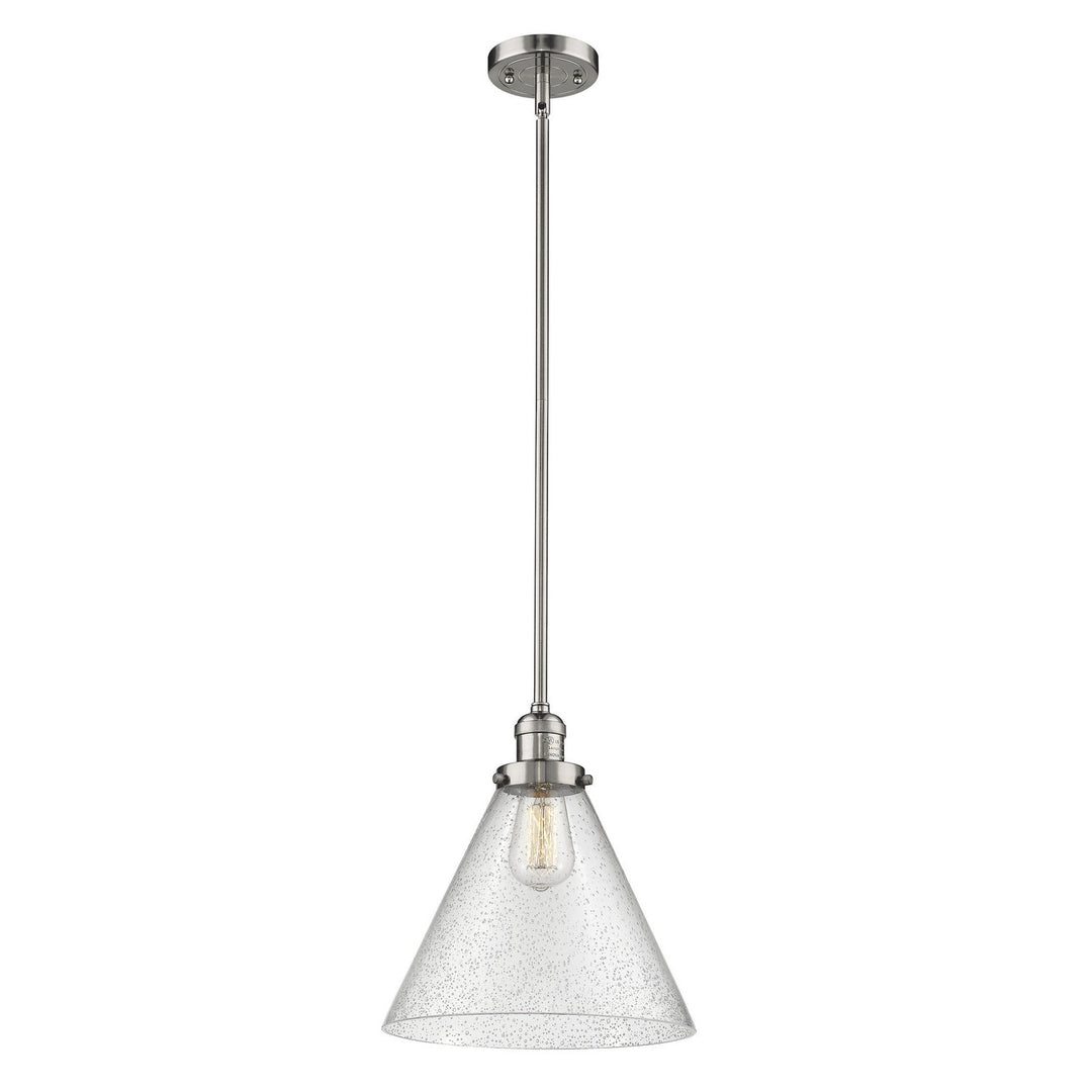 Innovations Franklin Restoration 201S-PN-G44-L-LED Pendant Light - Polished Nickel