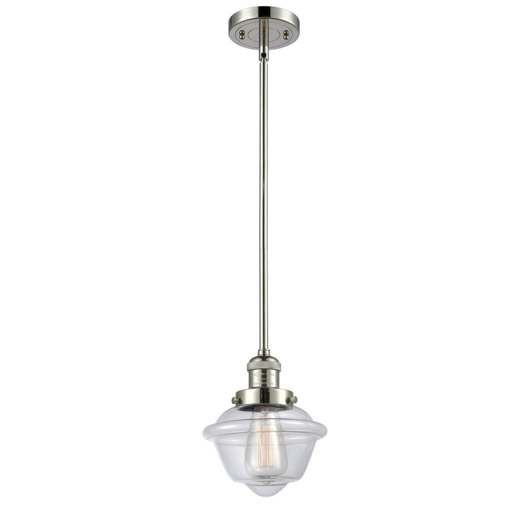 Innovations Franklin Restoration 201S-PN-G532 Pendant Light - Polished Nickel