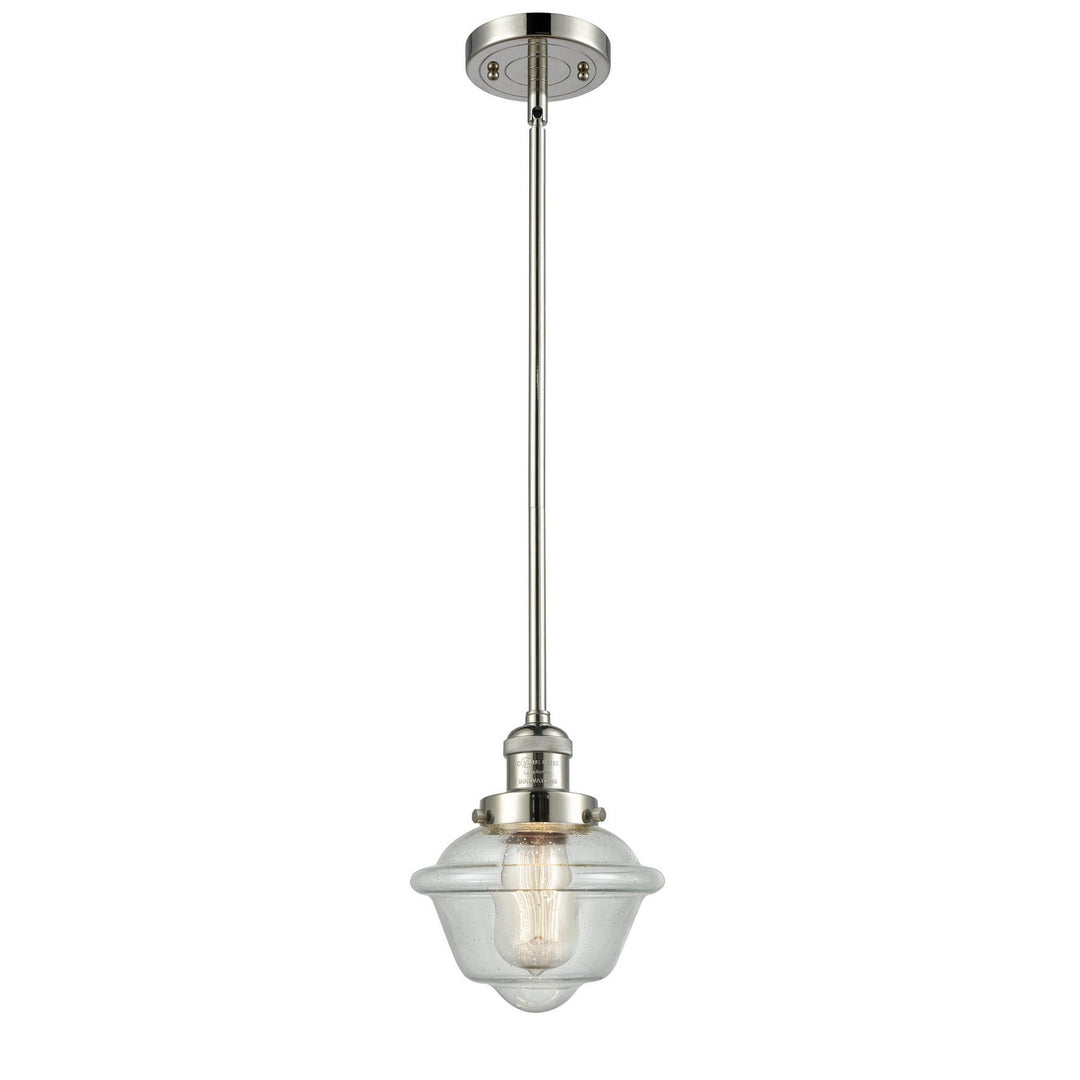 Innovations Franklin Restoration 201S-PN-G534 Pendant Light - Polished Nickel