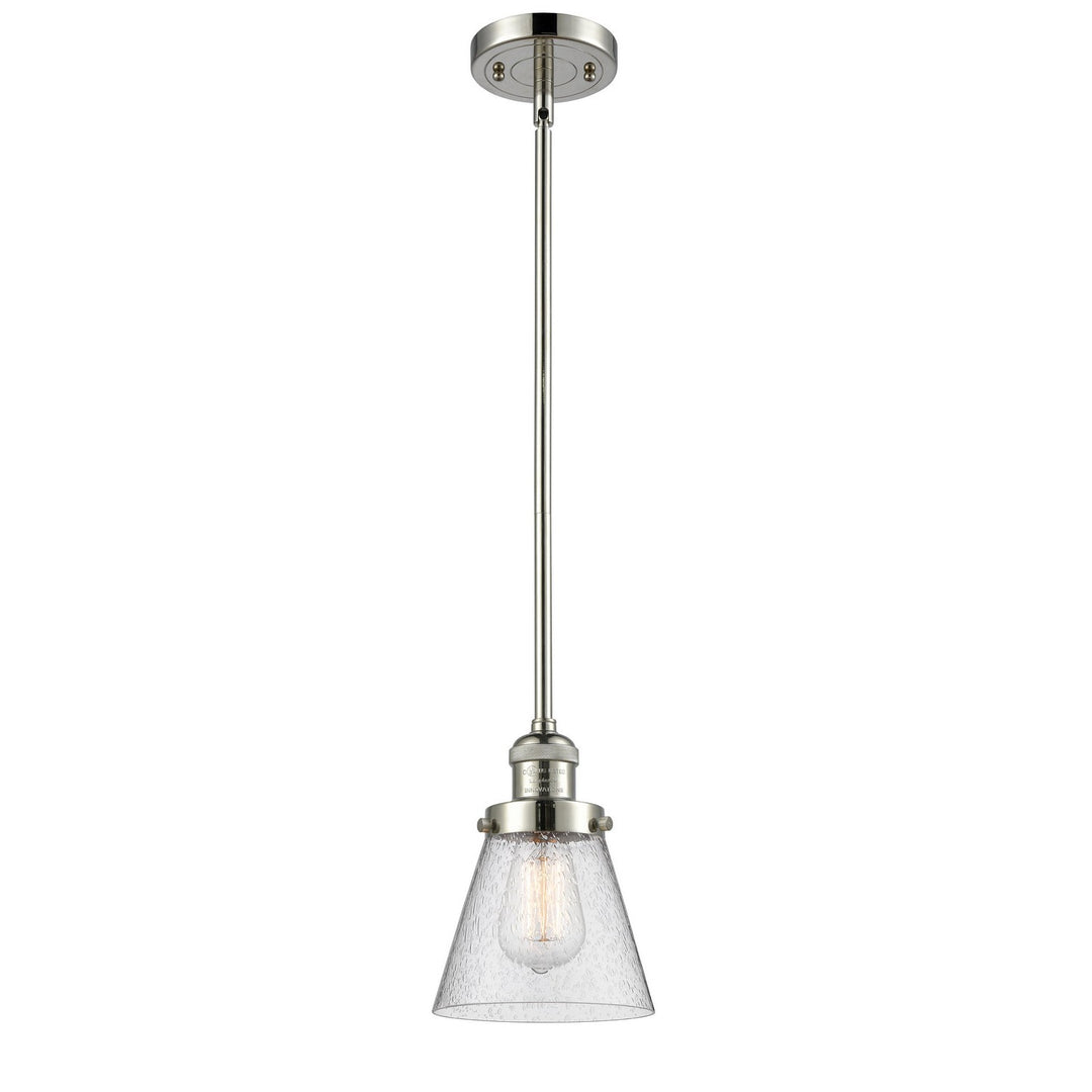 Innovations Franklin Restoration 201S-PN-G64 Pendant Light - Polished Nickel