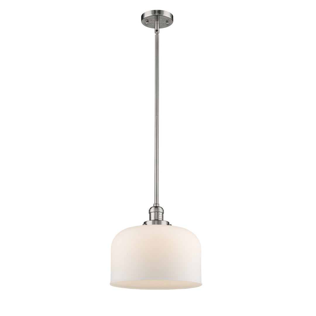 Innovations Franklin Restoration 201S-PN-G71-L Pendant Light - Polished Nickel