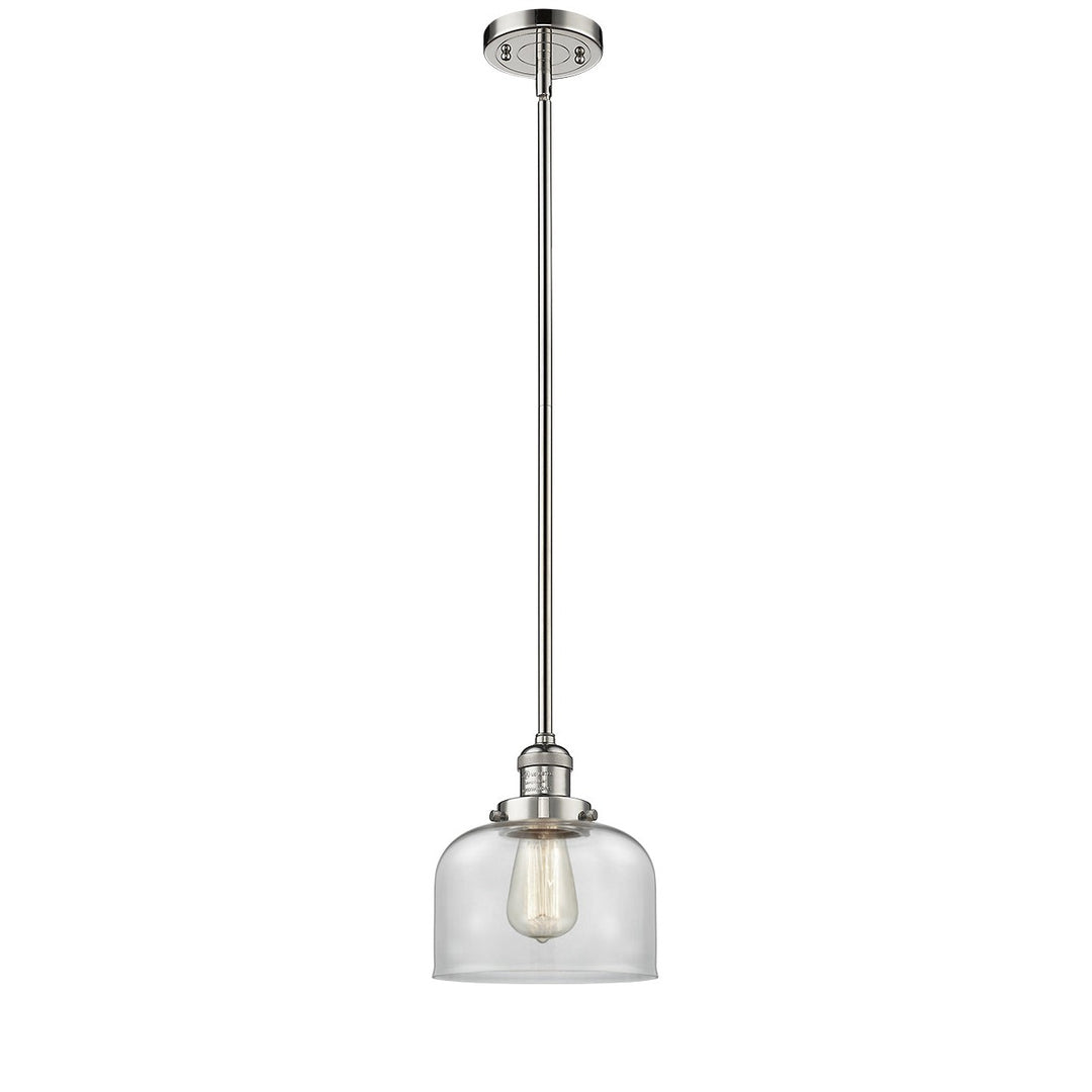 Innovations Franklin Restoration 201S-PN-G72-LED Pendant Light - Polished Nickel