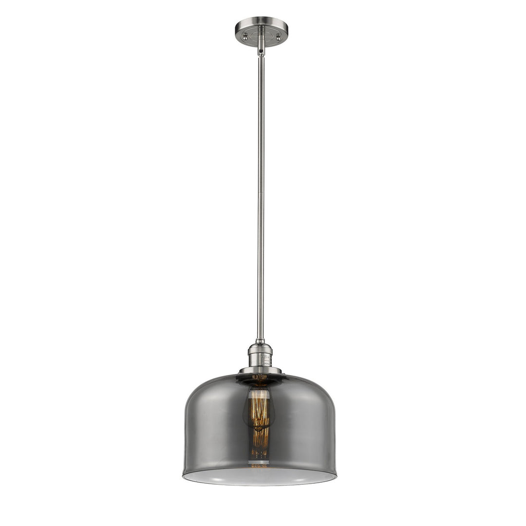 Innovations Franklin Restoration 201S-PN-G73-L Pendant Light - Polished Nickel