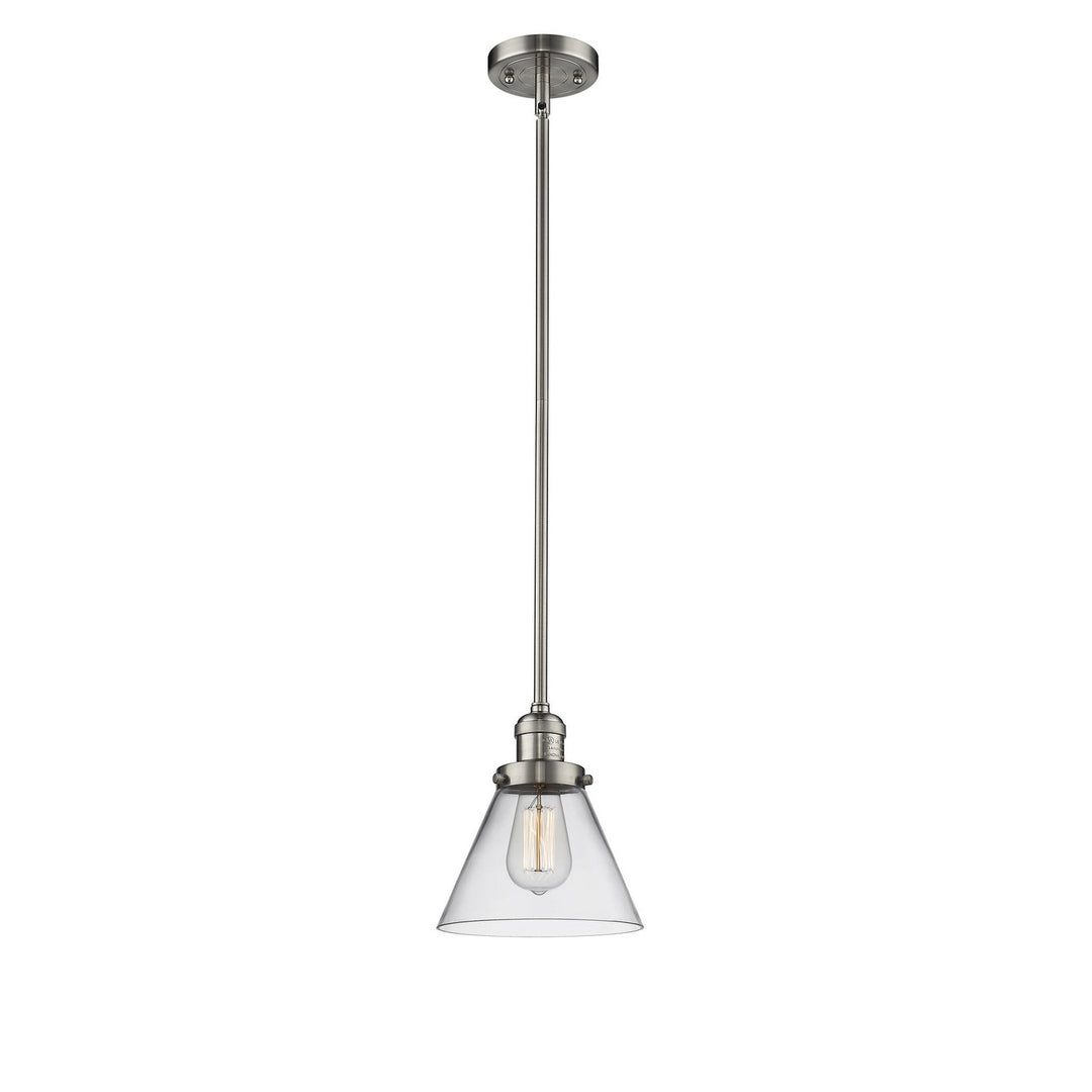 Innovations Franklin Restoration 201S-SN-G42-LED Pendant Light - Brushed Satin Nickel
