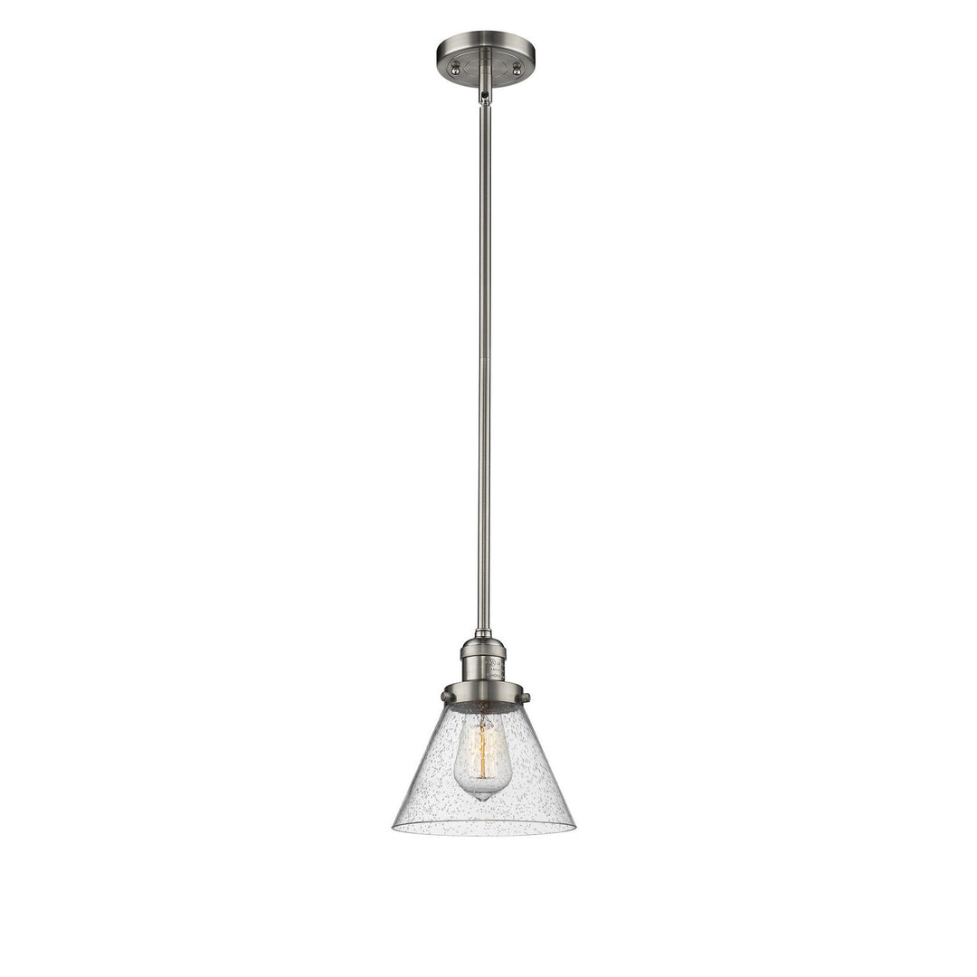 Innovations Franklin Restoration 201S-SN-G44-LED Pendant Light - Brushed Satin Nickel