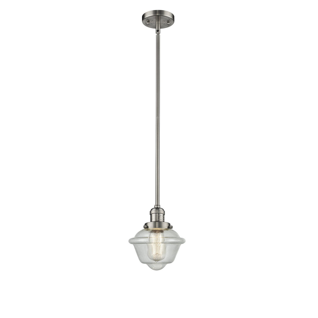 Innovations Franklin Restoration 201S-SN-G534-LED Pendant Light - Brushed Satin Nickel