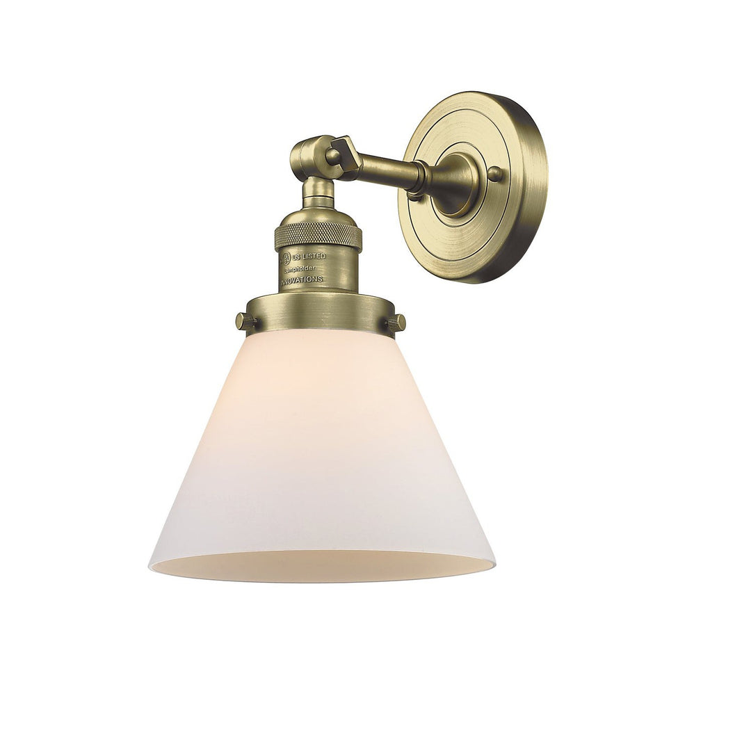 Innovations Franklin Restoration 203-AB-G41-LED Wall Sconce Light - Antique Brass
