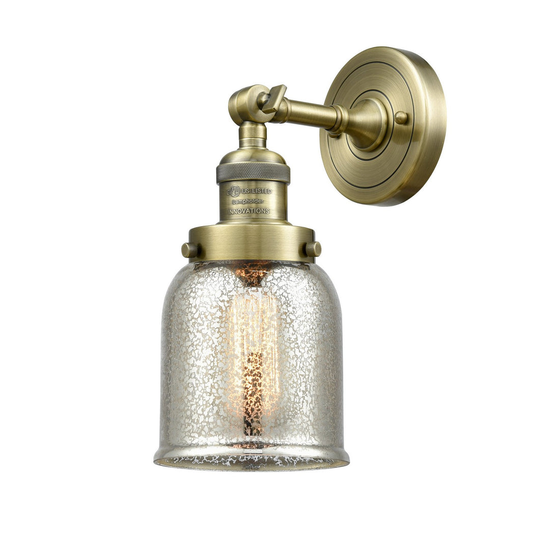 Innovations Franklin Restoration 203-AB-G58 Wall Sconce Light - Antique Brass