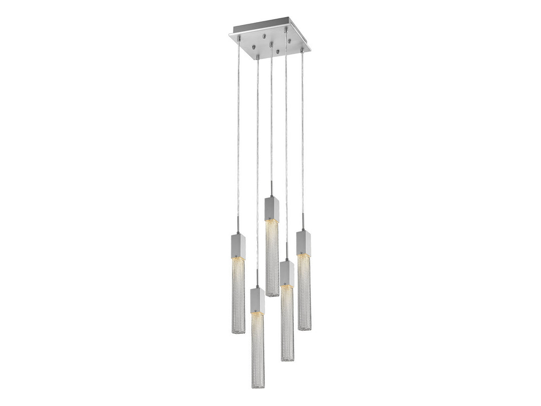 Avenue The Original Glacier Avenue HF1900-5-BOA-CH Chandelier Light - Black