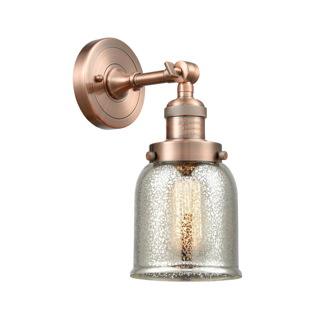 Innovations Franklin Restoration 203-AC-G58 Wall Sconce Light - Antique Copper