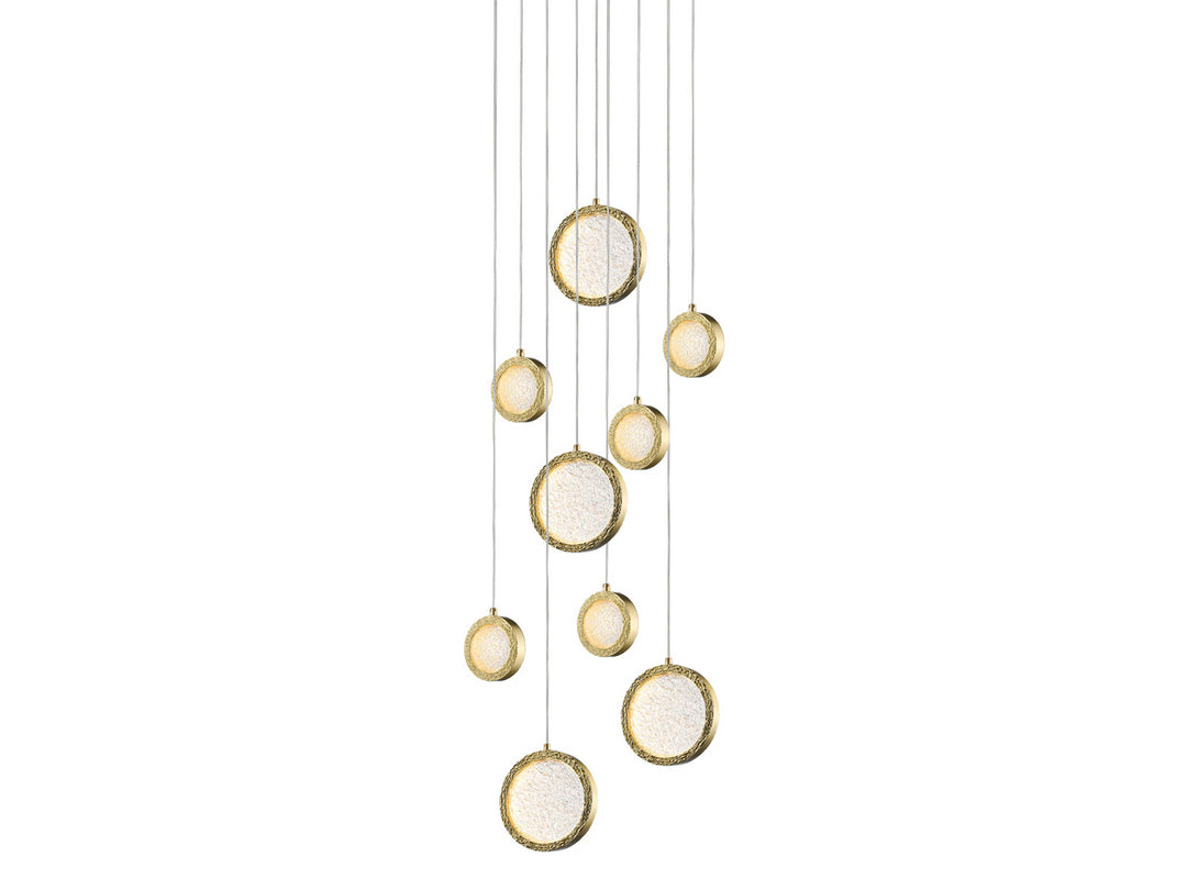 Avenue Bottega HF5019-PB Chandelier Light - Polished Brass