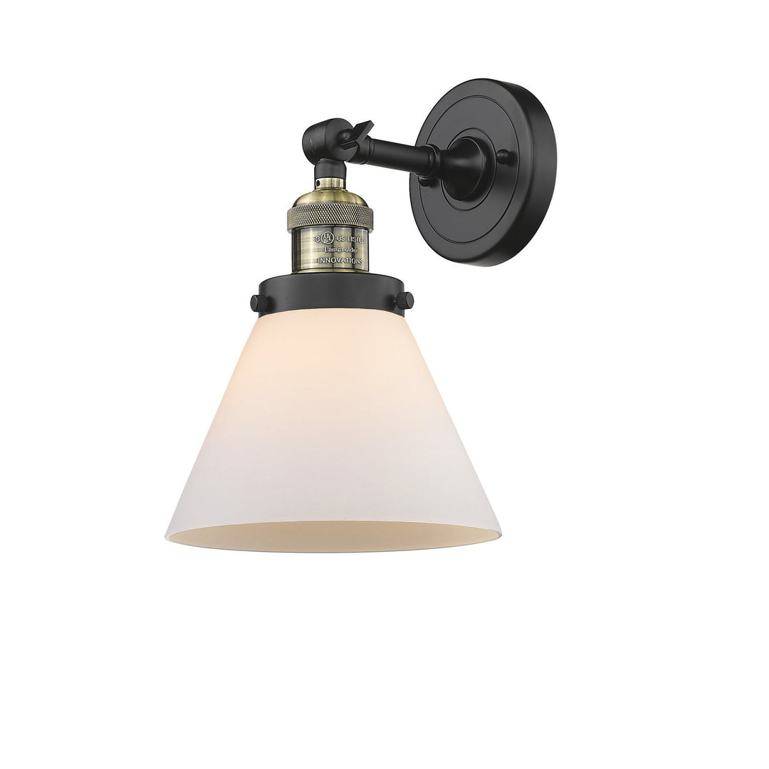 Innovations Franklin Restoration 203-BAB-G41-LED Wall Sconce Light - Black Antique Brass