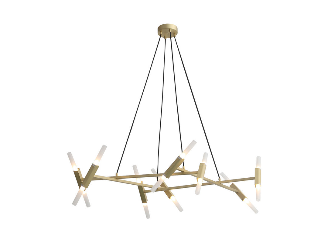 Avenue Manhattan Ave. HF6016-BB Chandelier Light - Brushed Brass