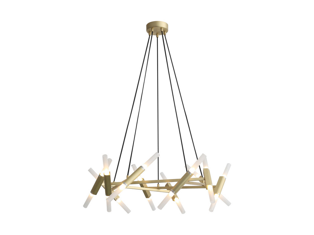 Avenue Manhattan Ave. HF6020-BB Chandelier Light - Brushed Brass