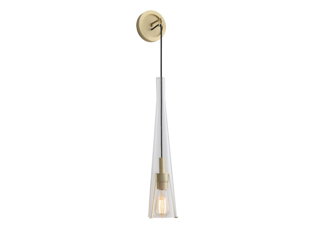 Avenue Abbey Park HF8131-BB Wall Light - Brushed Brass