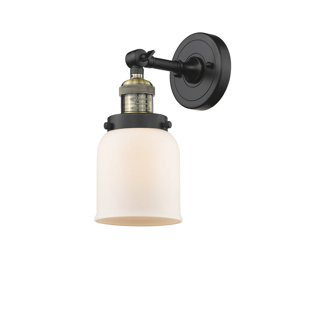 Innovations Franklin Restoration 203-BAB-G51-LED Wall Sconce Light - Black Antique Brass