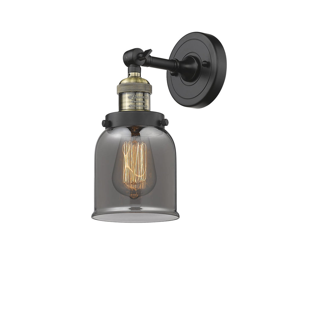 Innovations Franklin Restoration 203-BAB-G53-LED Wall Sconce Light - Black Antique Brass