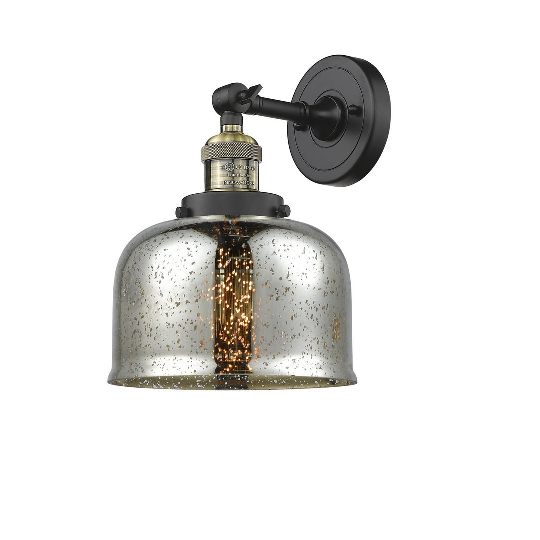 Innovations Franklin Restoration 203-BAB-G78-LED Wall Sconce Light - Black Antique Brass