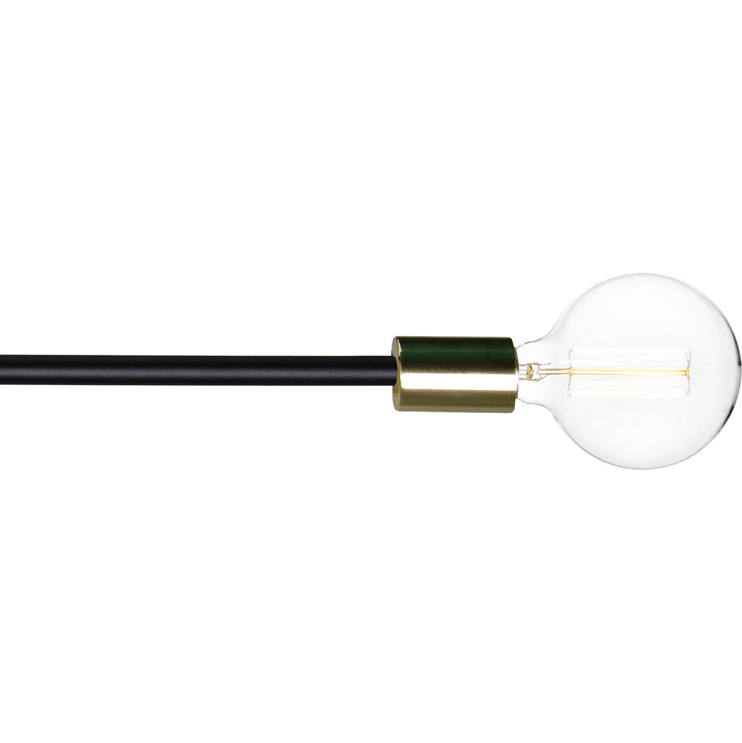 Renwil Pairs LPC4068 Pendant Light - Matte Black/Polished Brass