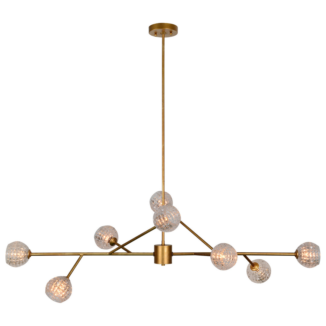 Renwil Damas LPC4085 Chandelier Light - Antique Gold