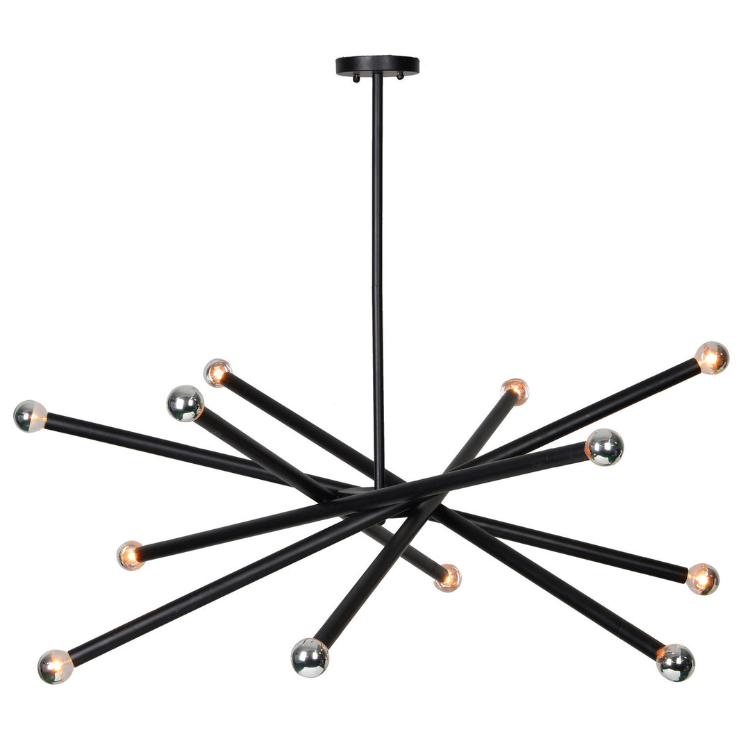 Renwil Clemente LPC4095 Chandelier Light - Matte Black