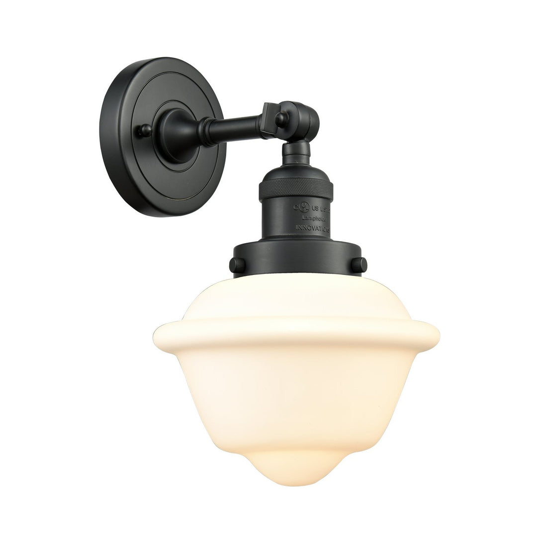 Innovations Franklin Restoration 203-BK-G531 Wall Sconce Light - Matte Black