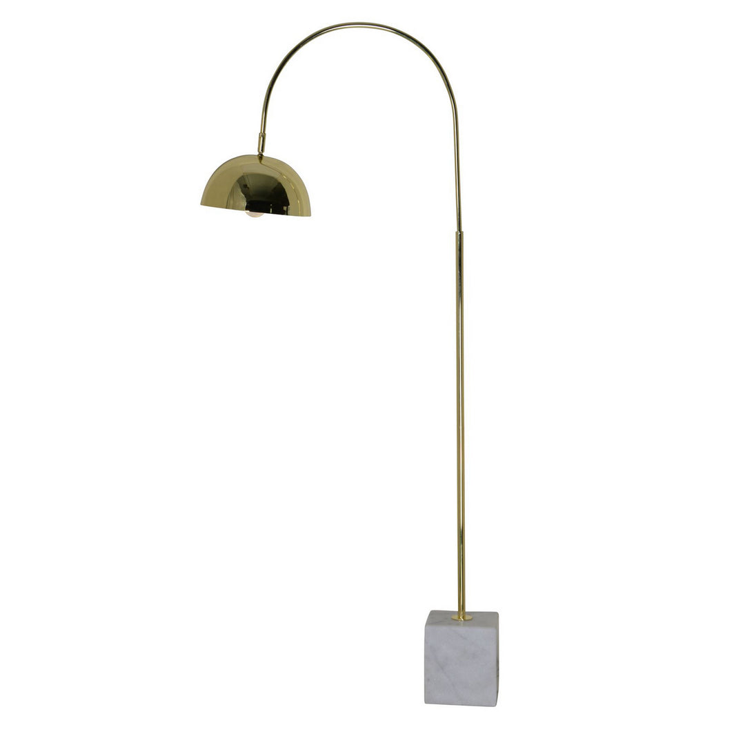 Renwil Lighting LPF3030 Valdosta One Light Floor Lamp Lamp Brass - Polished / Cast