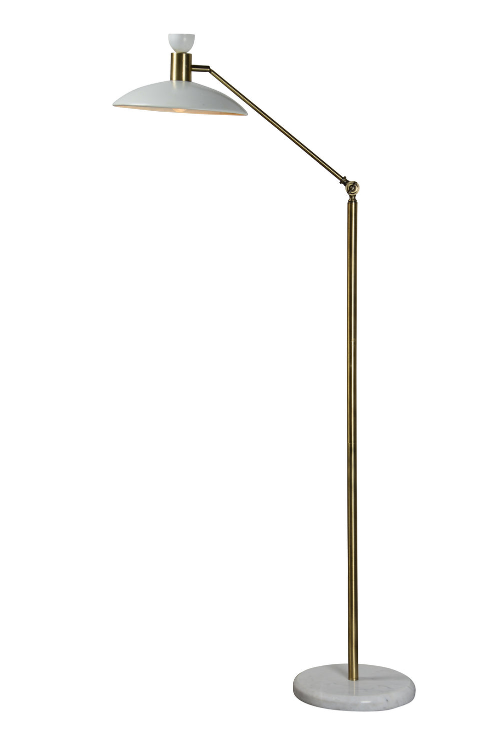 Renwil Lighting LPF3037 Troilus One Light Floor Lamp Lamp Brass - Polished / Cast