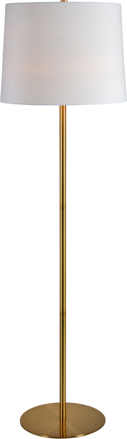 Renwil Lighting LPF3066 Radison One Light Floor Lamp Lamp Brass - Antique