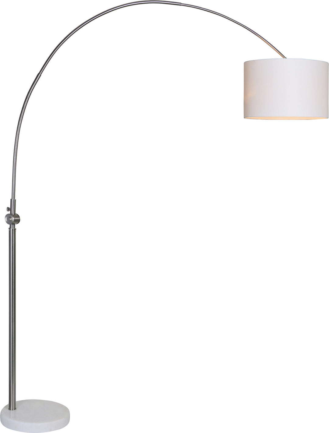 Renwil Lighting LPF3071 Cassell One Light Floor Lamp Lamp Pewter, Nickel, Silver