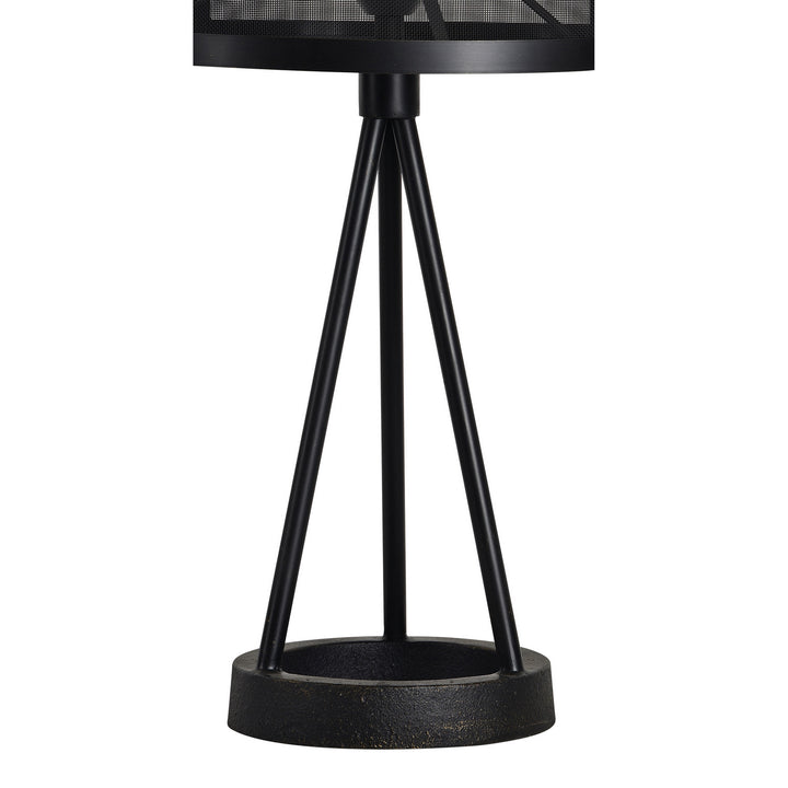 Renwil Lighting LPT594 Livingstone One Light Table Lamp Lamp Black