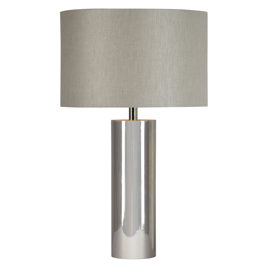 Renwil Lighting LPT812 Amelia One Light Table Lamp Lamp Pewter, Nickel, Silver